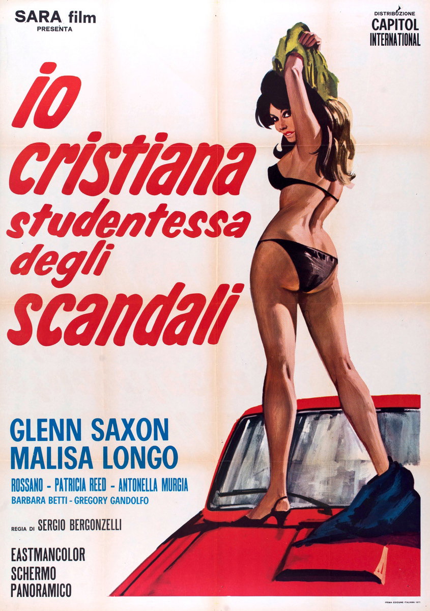 Io Cristiana, studentessa degli scandali - Manifesto 1