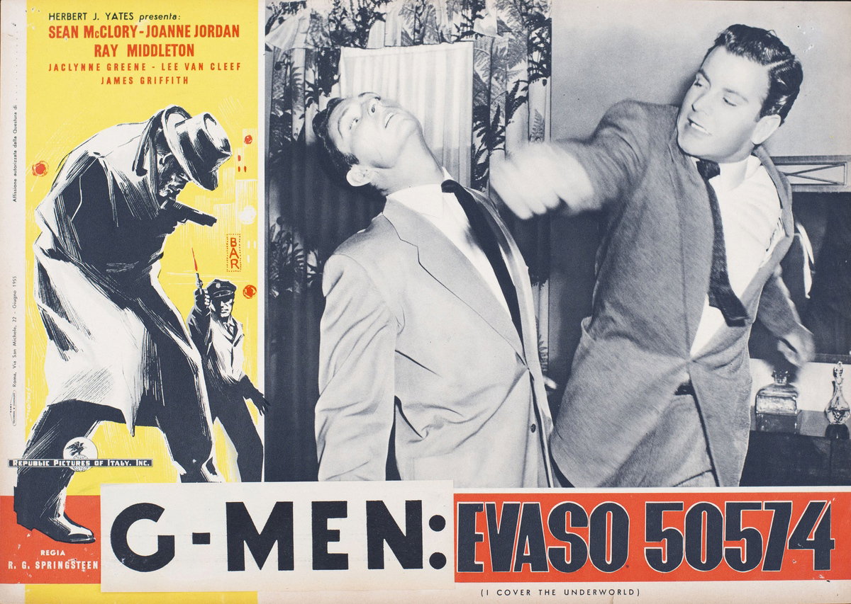 Lobby Card 2 for the film I Cover the Underworld (1955)