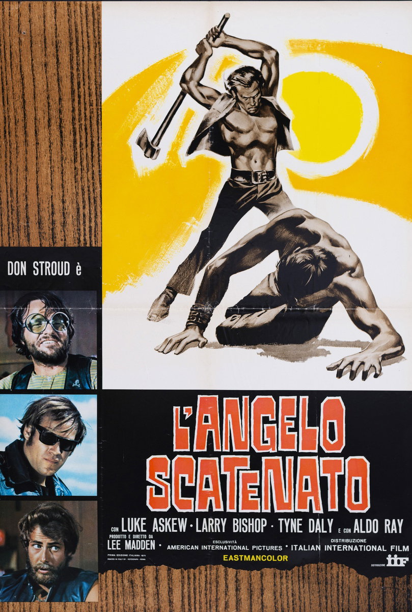 Manifesto 3 per il film L'angelo scatenato (1970)