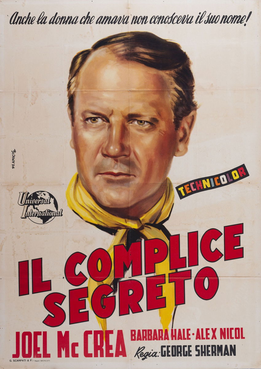 Il complice segreto - Manifesto 1