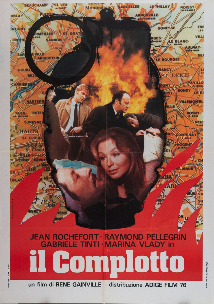 Manifesto 2 per il film Il complotto (1973)