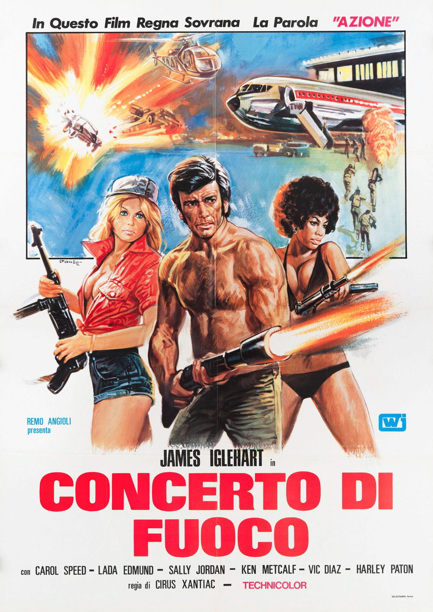 Concerto di fuoco - Manifesto 2