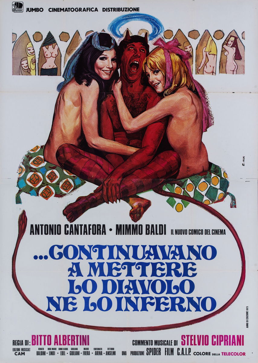 ...e continuavano a mettere lo diavolo ne lo inferno - Manifesto 1