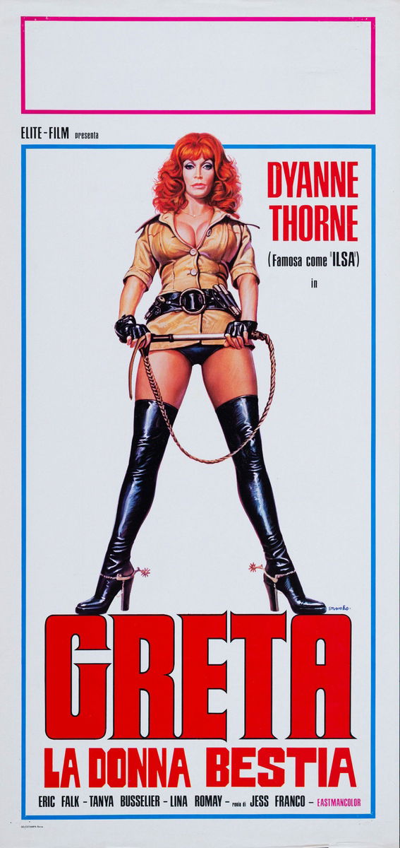 Greta, the Mad Butcher - Lobby Card 1