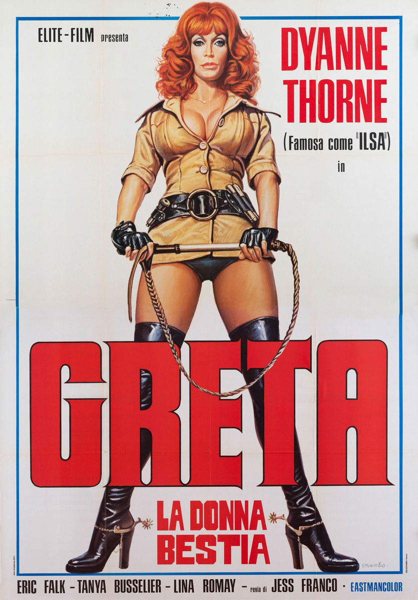 Greta - La donna bestia - Manifesto 1