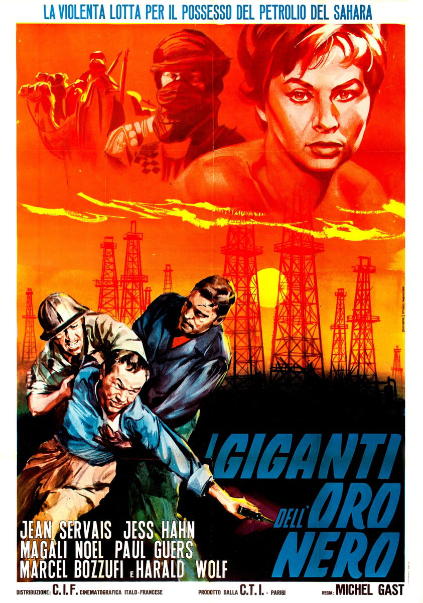 I giganti dell'oro nero - Manifesto 1