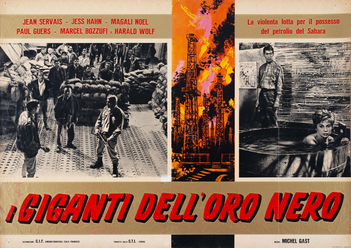 I giganti dell'oro nero - Fotobusta 1