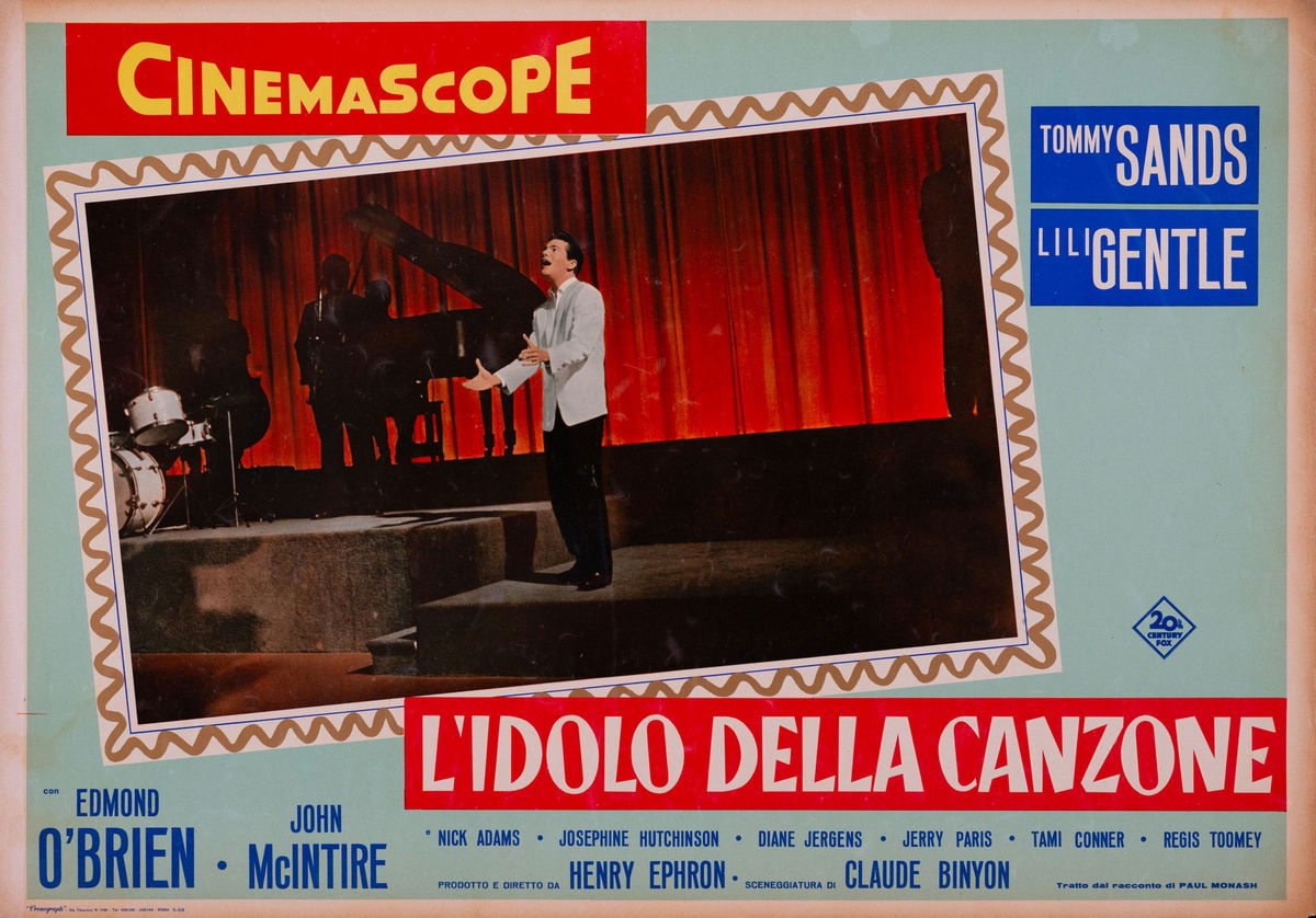 L'idolo della canzone - Fotobusta 1