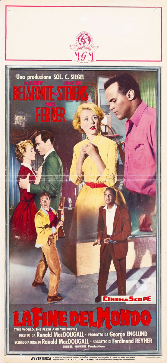 The World, the Flesh and the Devil - Lobby Card 1