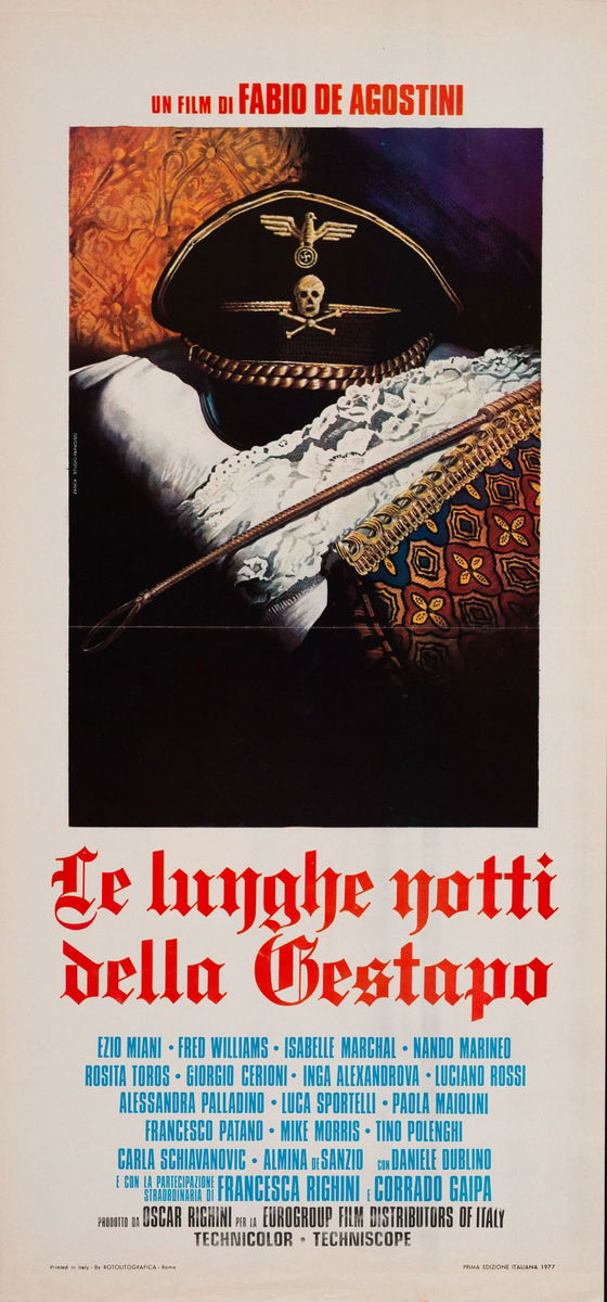 Le lunghe notti della Gestapo - Locandina 1