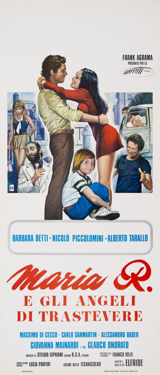 Maria R. e gli angeli di Trastevere - Lobby Card 1