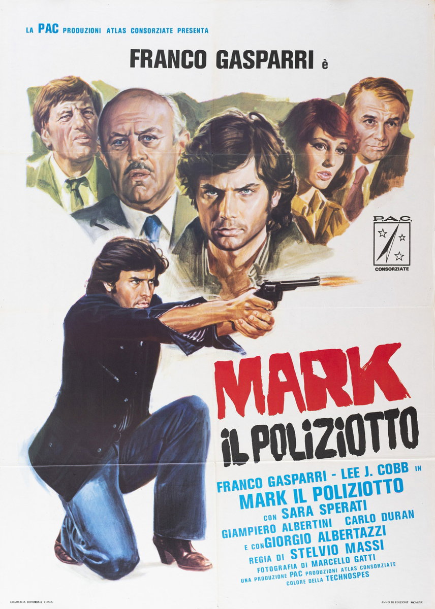 Manifesto 2 per il film Mark il poliziotto (1975)