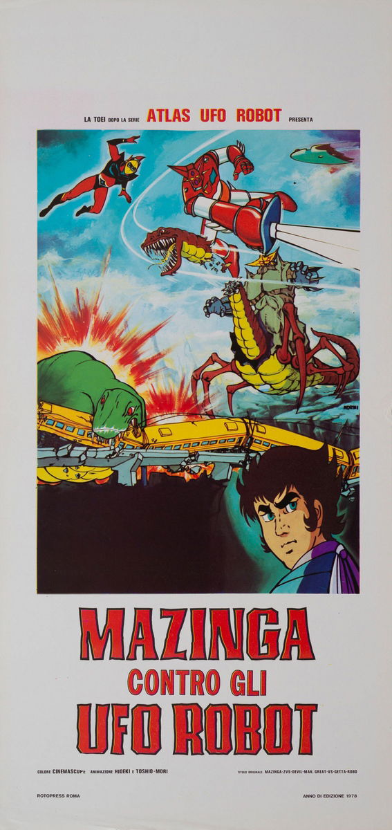 Mazinga contro gli Ufo Robot - Locandina 1