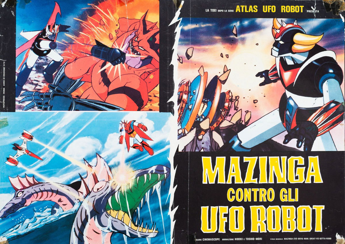 Mazinga contro gli Ufo Robot - Fotobusta 1
