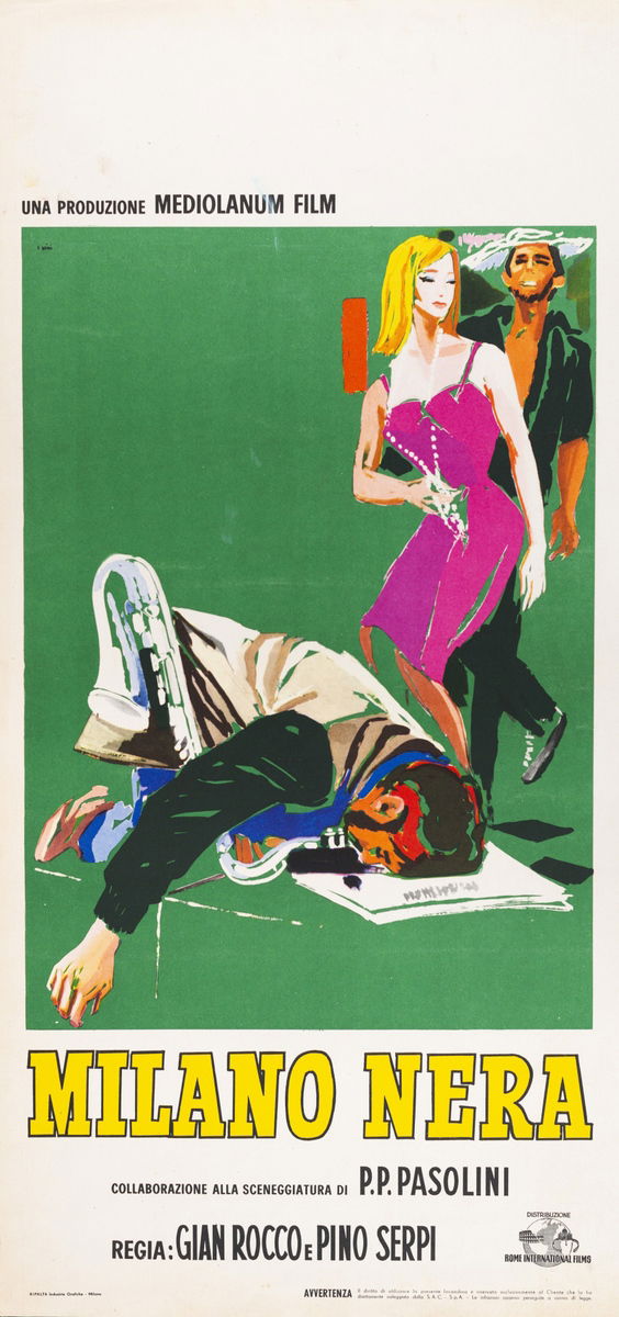 Milano nera - Locandina 1