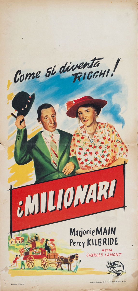 I milionari - Locandina 1