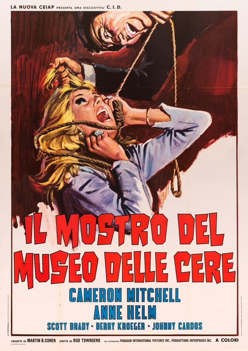 Il mostro del museo delle cere - Manifesto 2