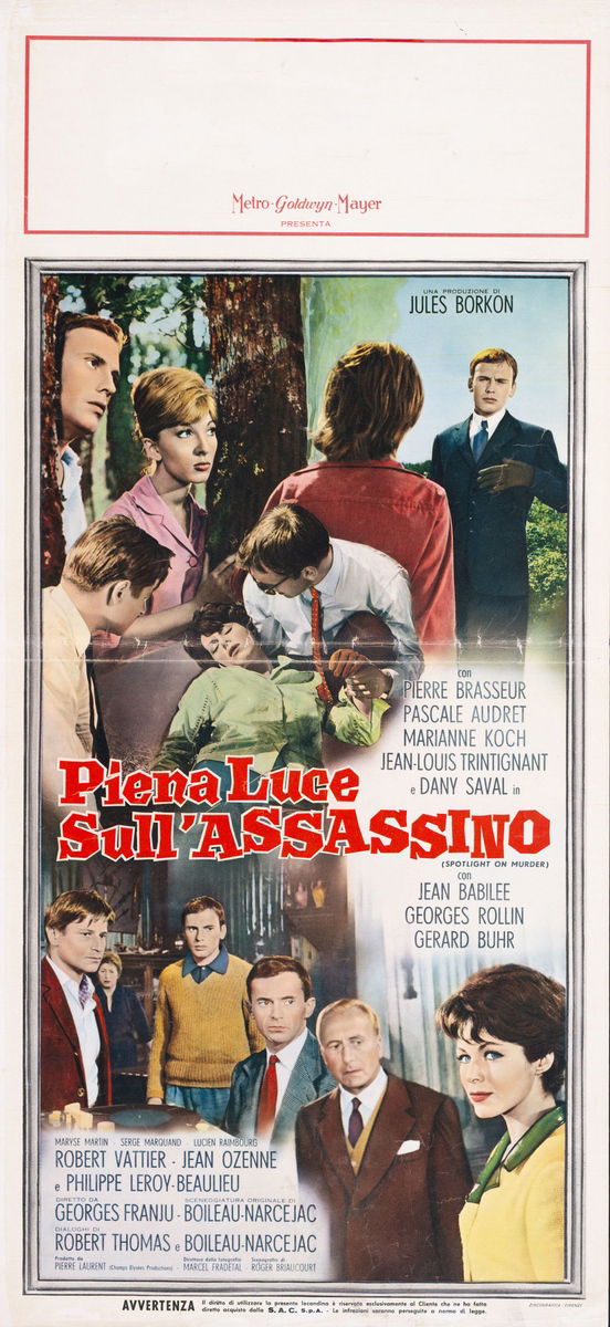 Piena luce sull'assassino - Locandina 1