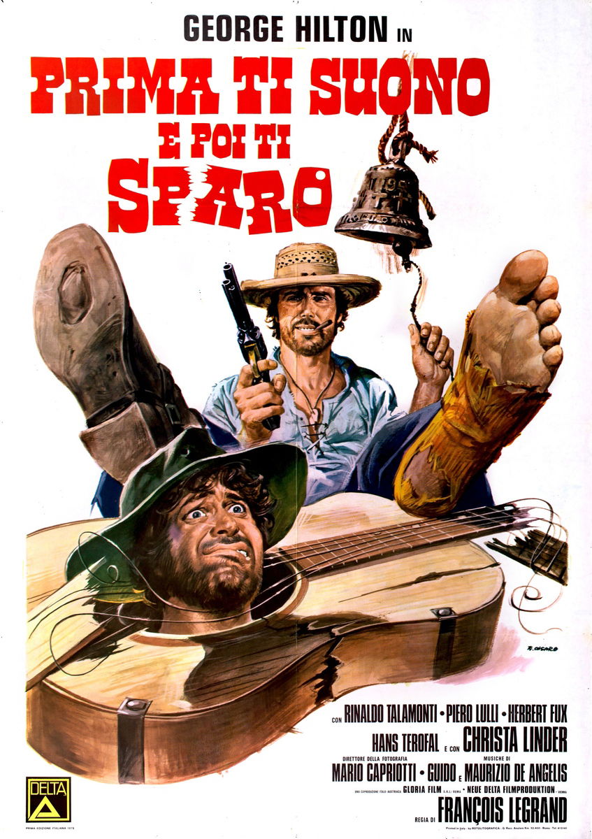 Trinity Plus the Clown and a Guitar - Poster 1