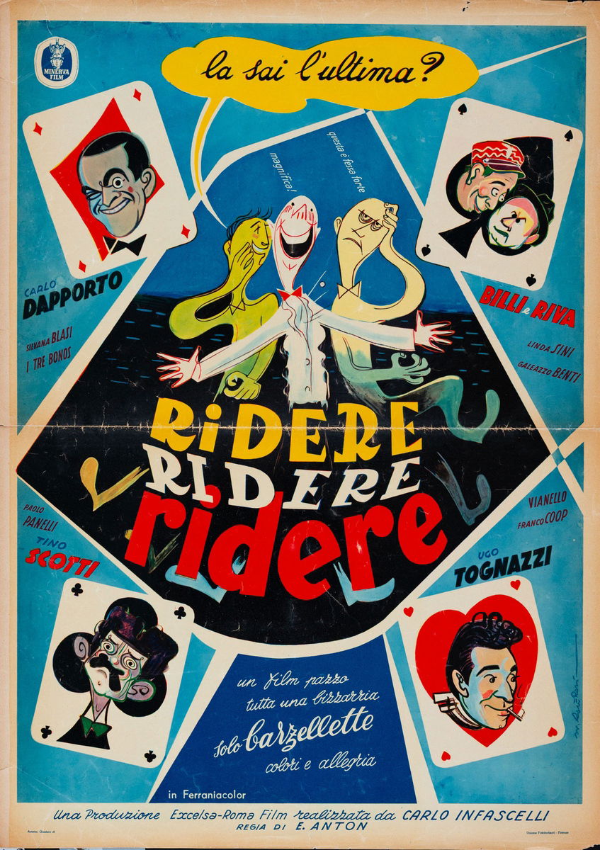 Ridere! Ridere! Ridere! - Fotobusta 1