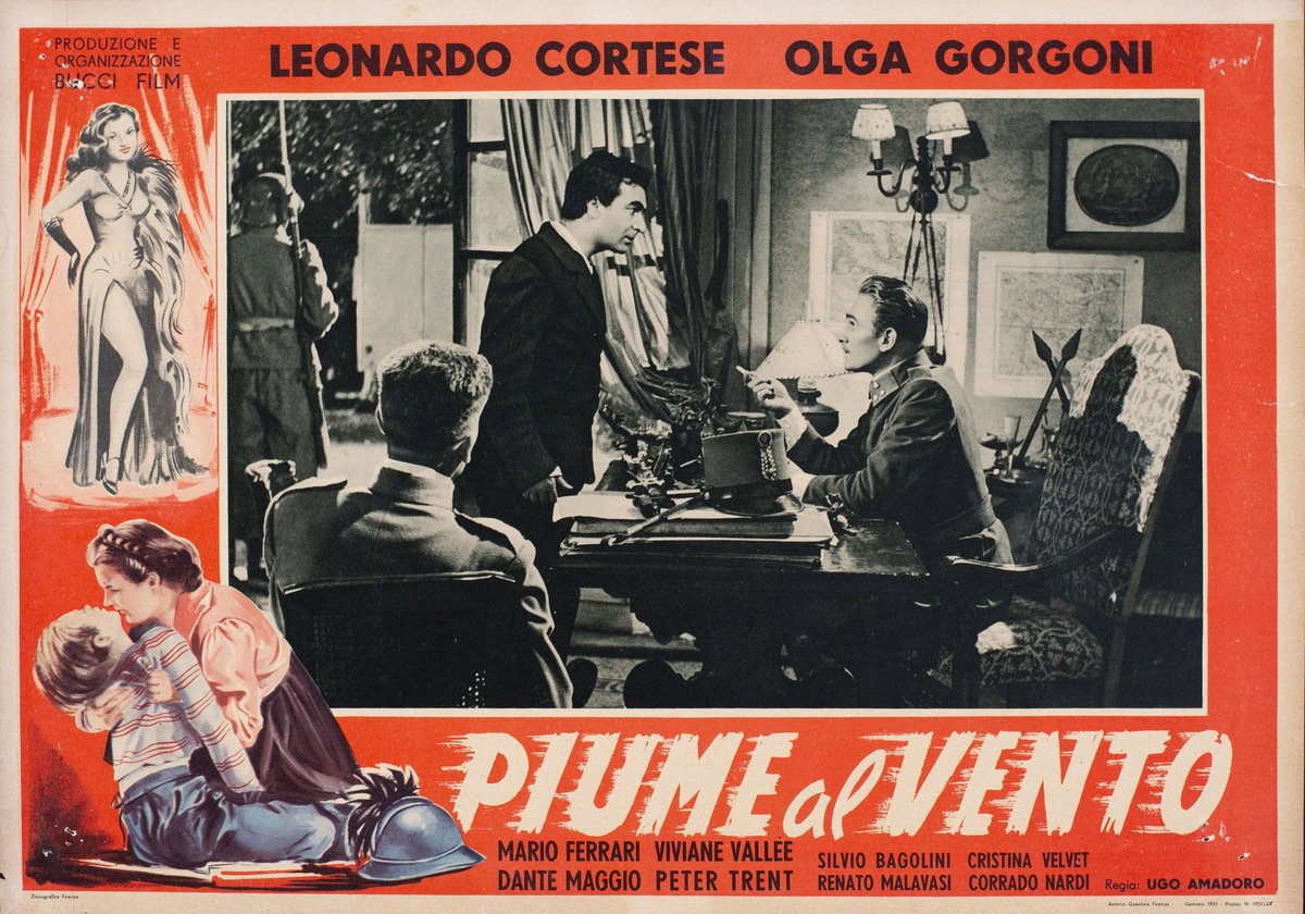 Fotobusta 2 per il film Piume al vento (1951)