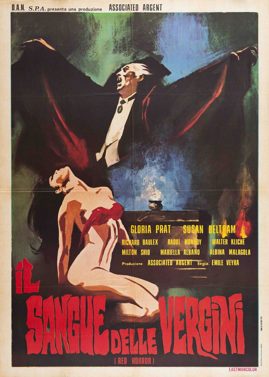 Il sangue delle vergini - Red Horror - Manifesto 1