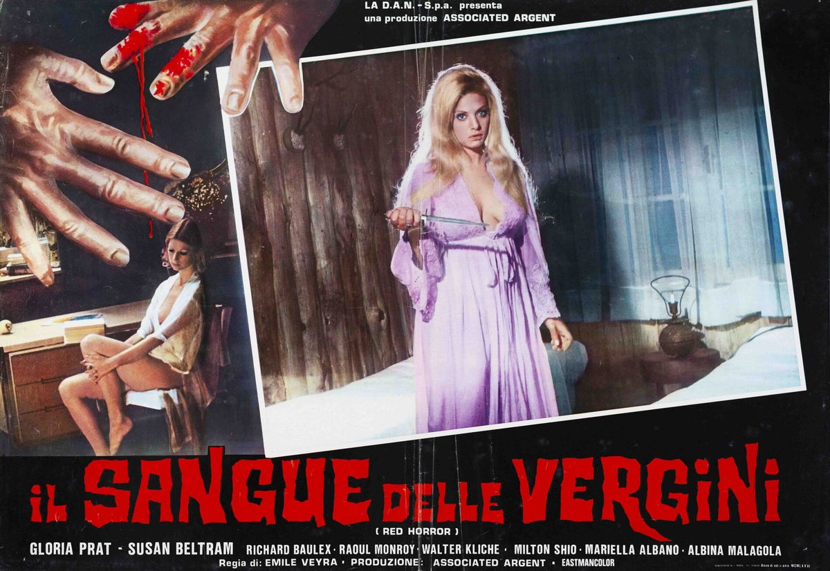 Il sangue delle vergini - Red Horror - Fotobusta 1