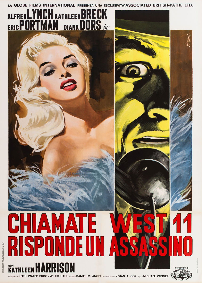 Chiamate West 11: risponde un assassino - Manifesto 1