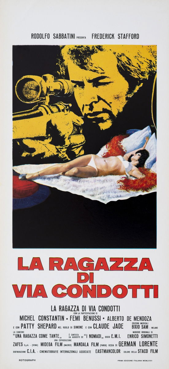 La ragazza di via Condotti - Locandina 1