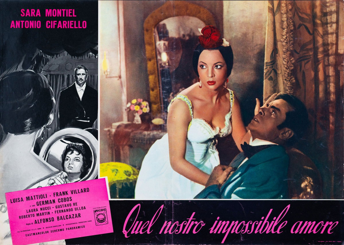 Fotobusta 2 per il film Quel nostro impossibile amore (1962)