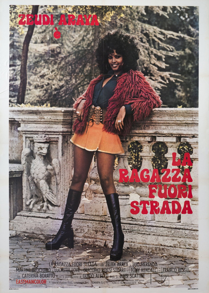 Manifesto 2 per il film La ragazza fuoristrada (1973)