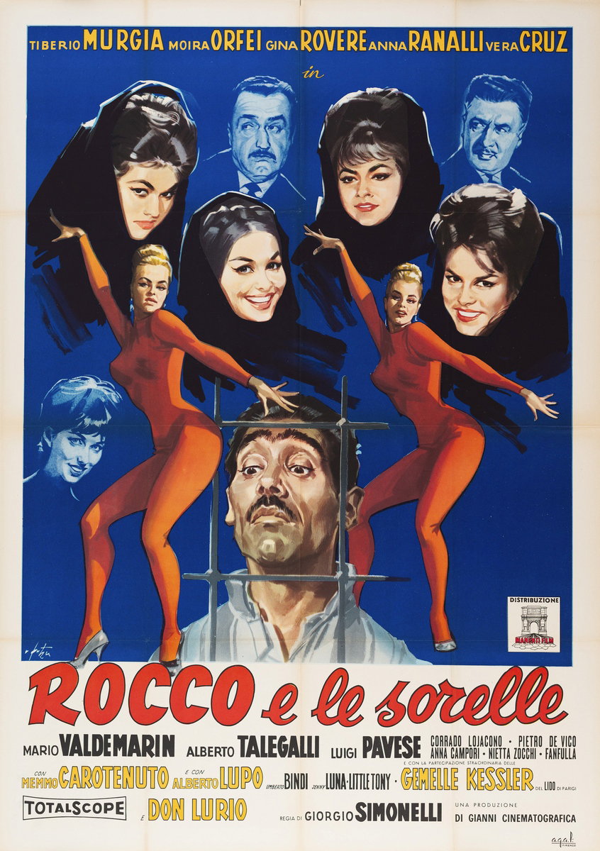 Rocco e le sorelle - Manifesto 2