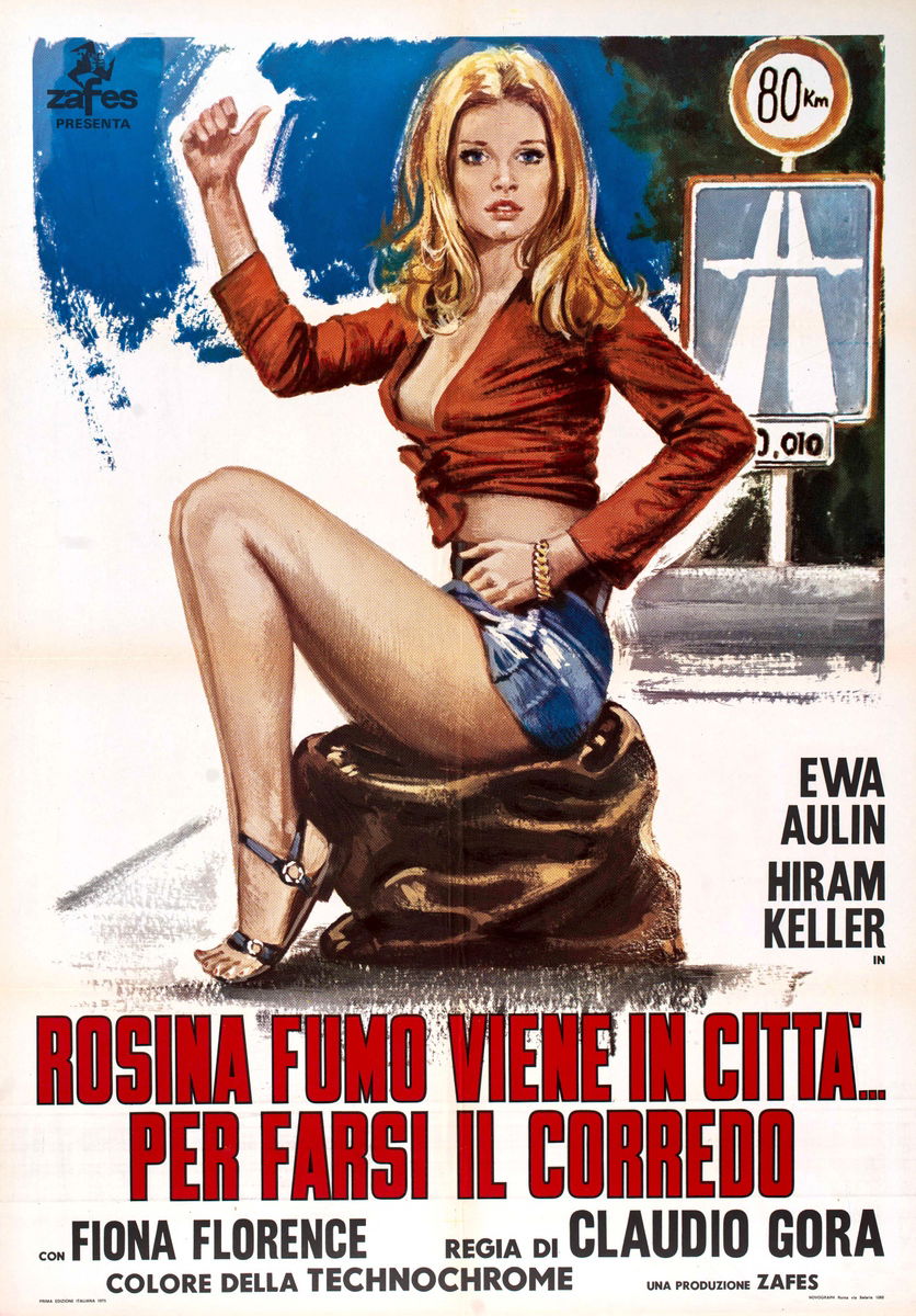 Rosina Fumo viene in città... per farsi il corredo - Manifesto 1