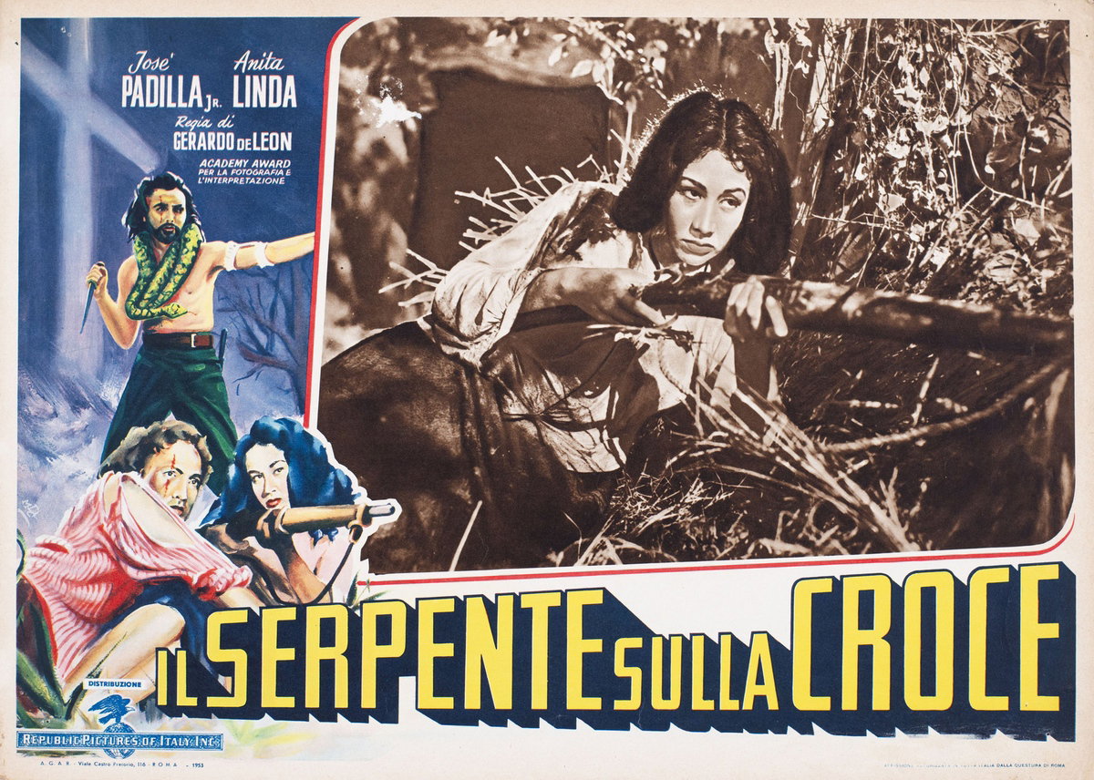 Fotobusta 2 per il film Il serpente sulla croce (1952)