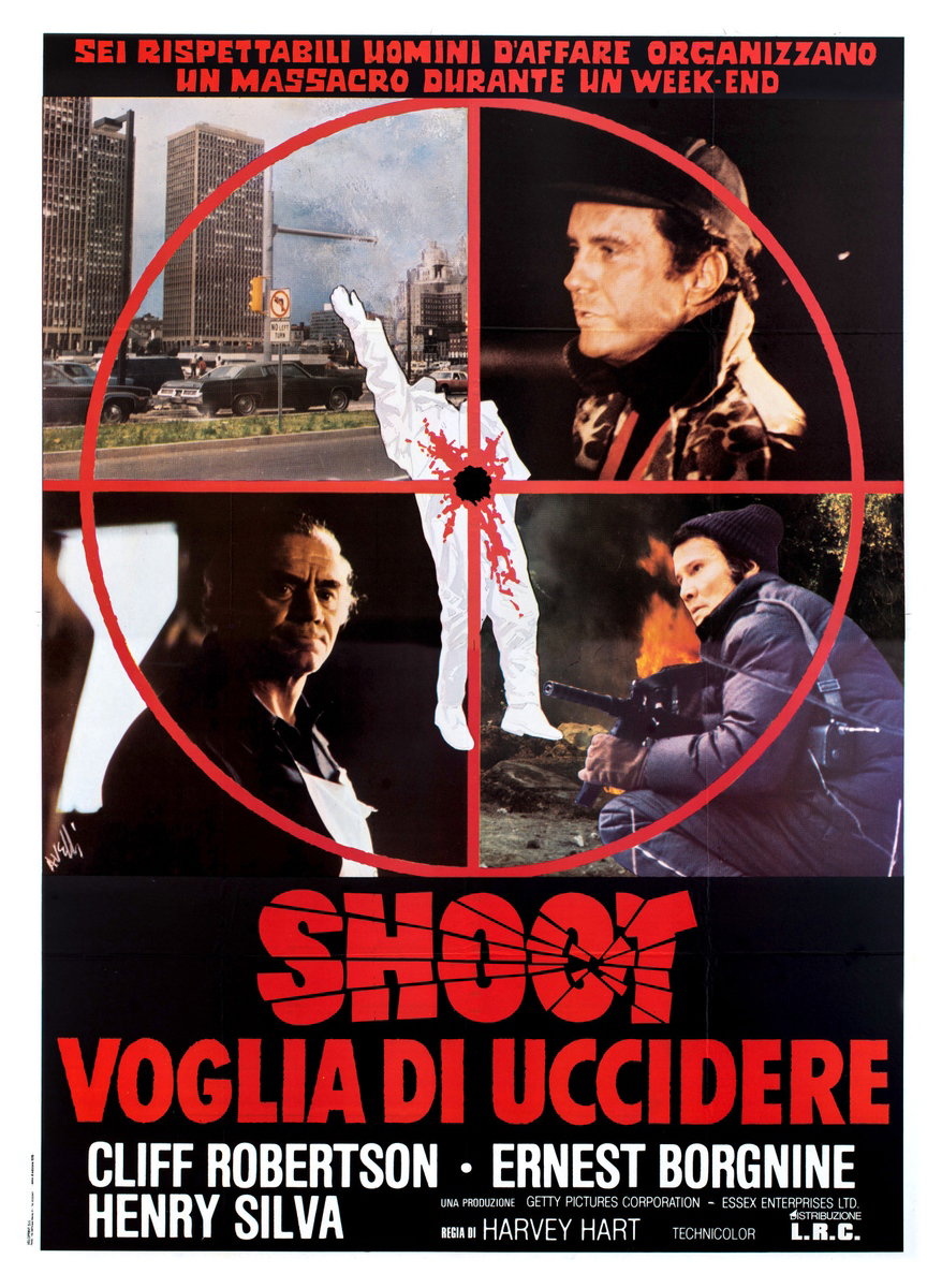 Shoot, voglia di uccidere - Manifesto 2