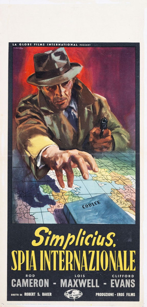 Passport to Treason - Lobby Card 1