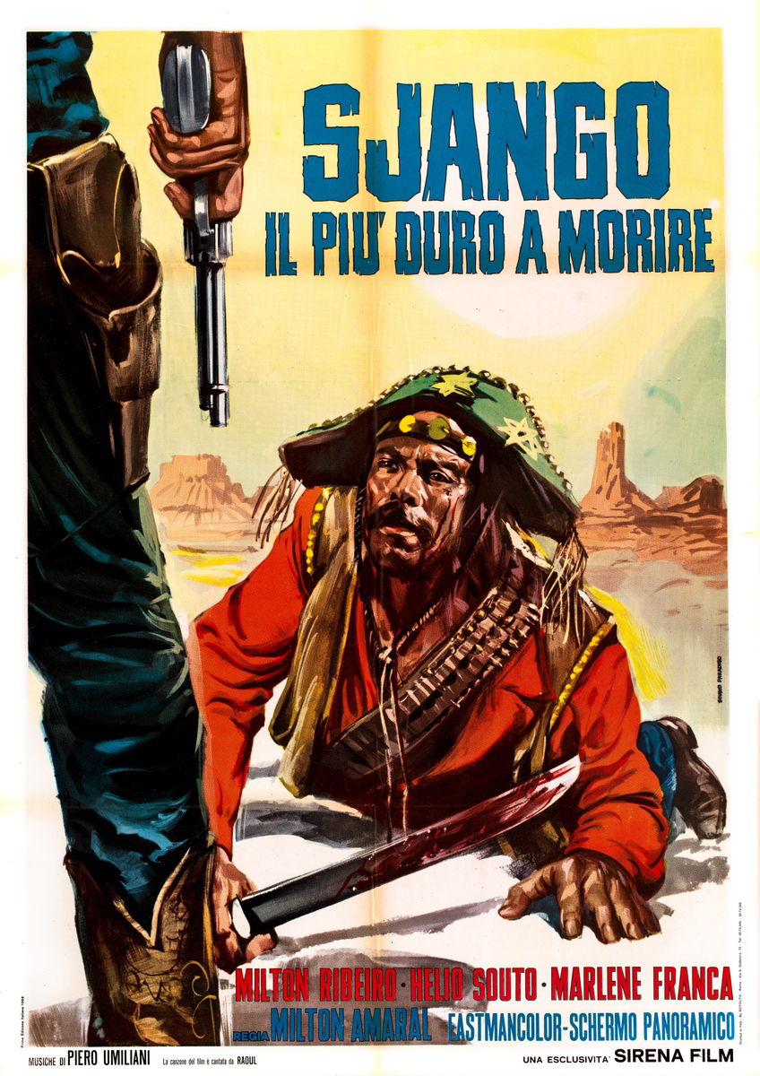 Se incontri Django cercati un posto per morire - Manifesto 1