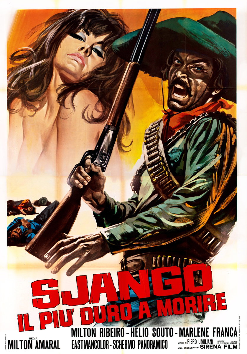 Manifesto 2 per il film Se incontri Sjango cercati un posto per morire (1963)