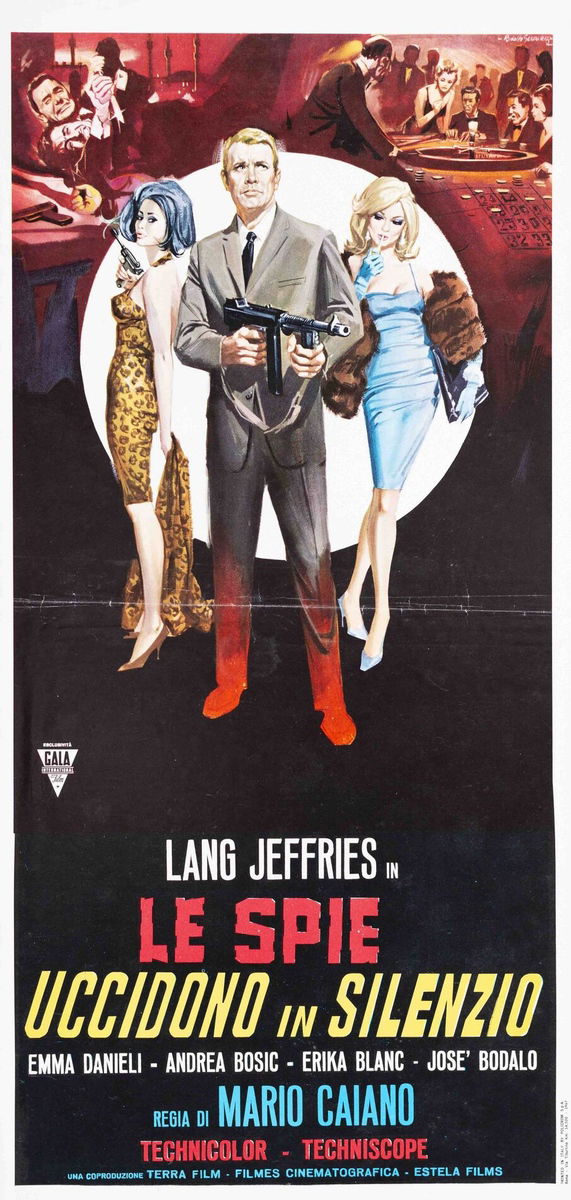 Spies Kill Silently - Lobby Card 1