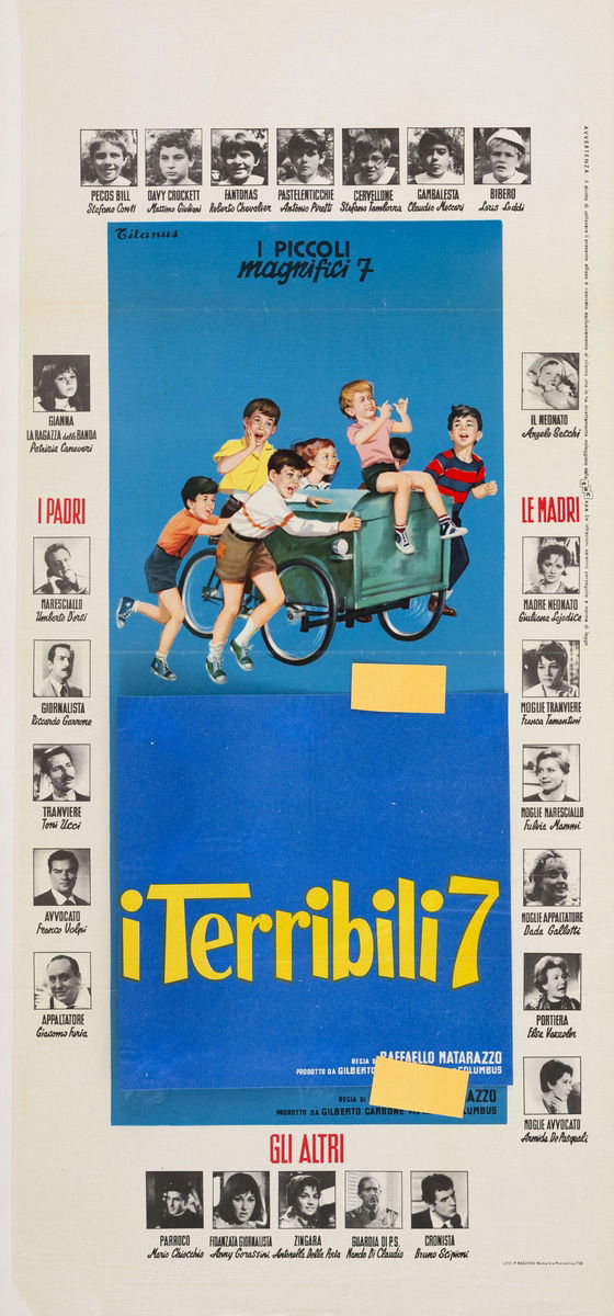 I terribili sette - Locandina 1