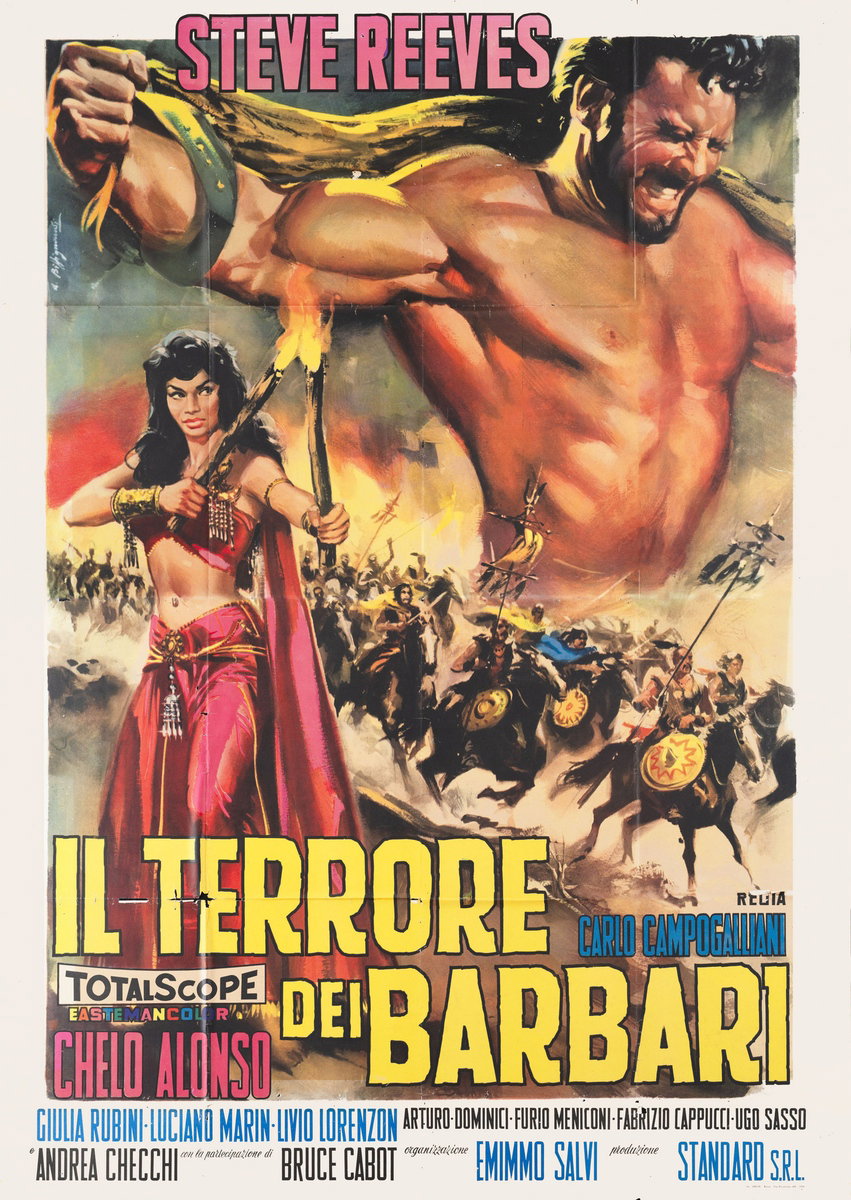 Il terrore dei barbari - Manifesto 2
