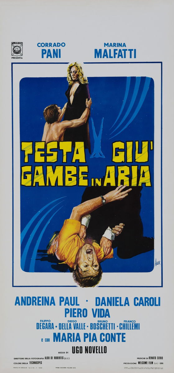 Testa in Giù... Gambe in Aria - Locandina 1