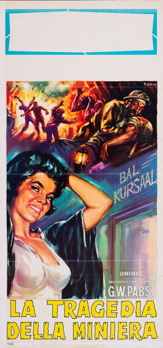 La tragedia della miniera - Locandina 1