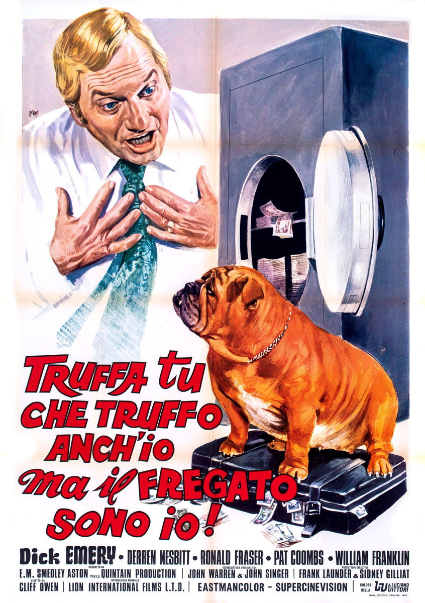 Truffa tu che truffo anch'io ma il fregato sono io - Manifesto 1