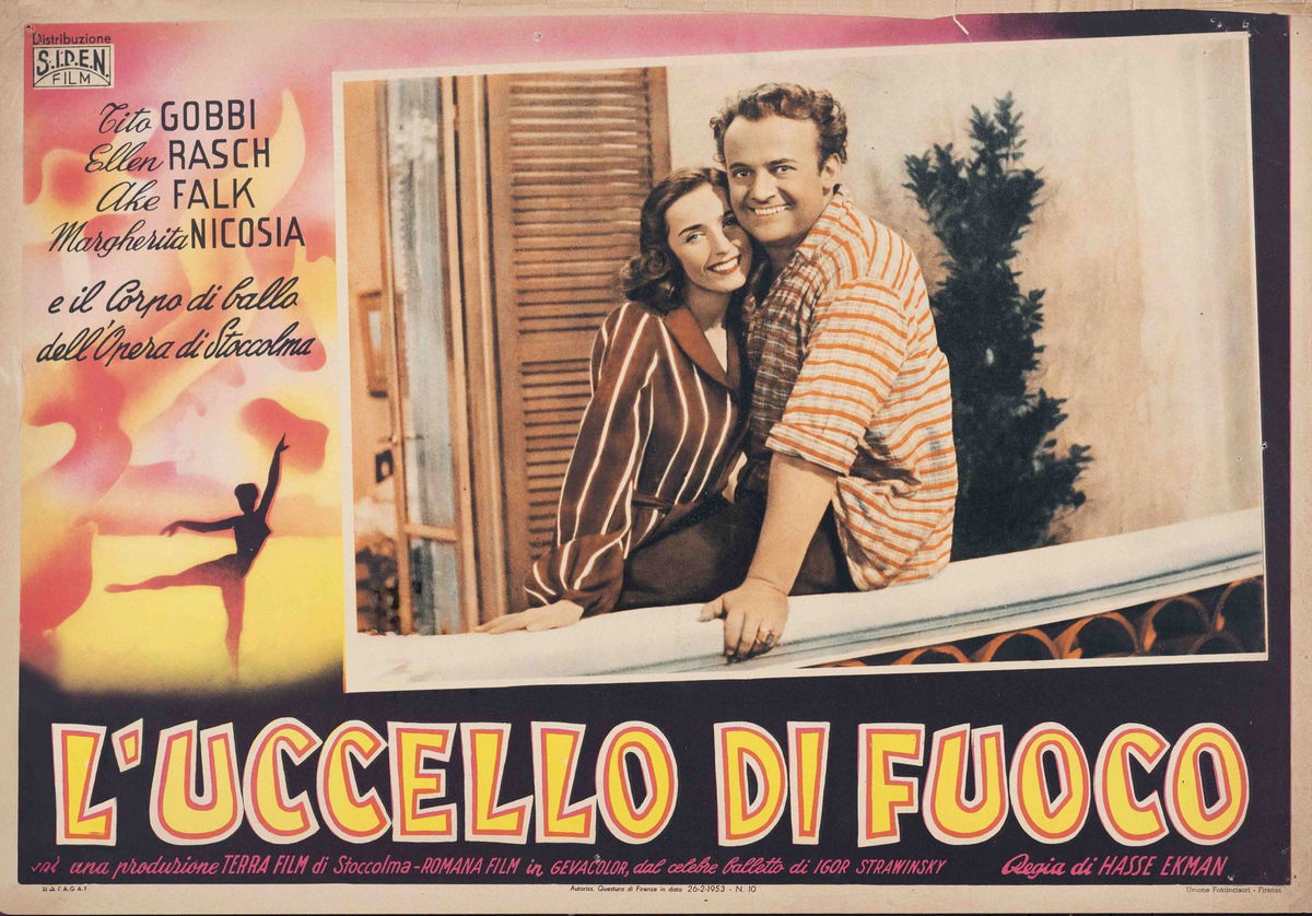 L'uccello di fuoco - Fotobusta 1