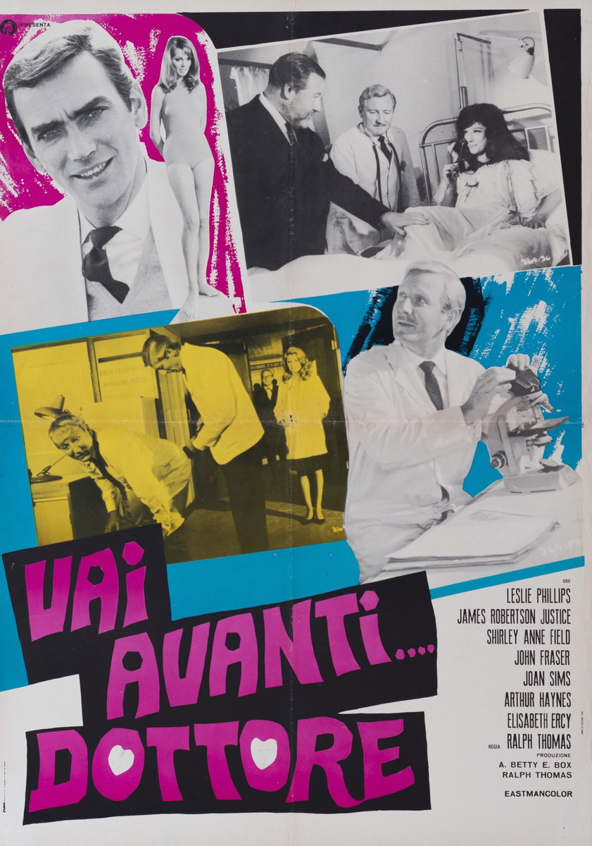 Manifesto 2 per il film Vai avanti... dottore! (1966)