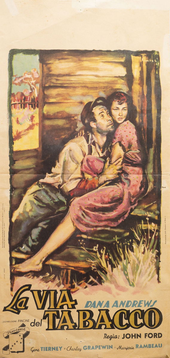 La via del tabacco - Locandina 1