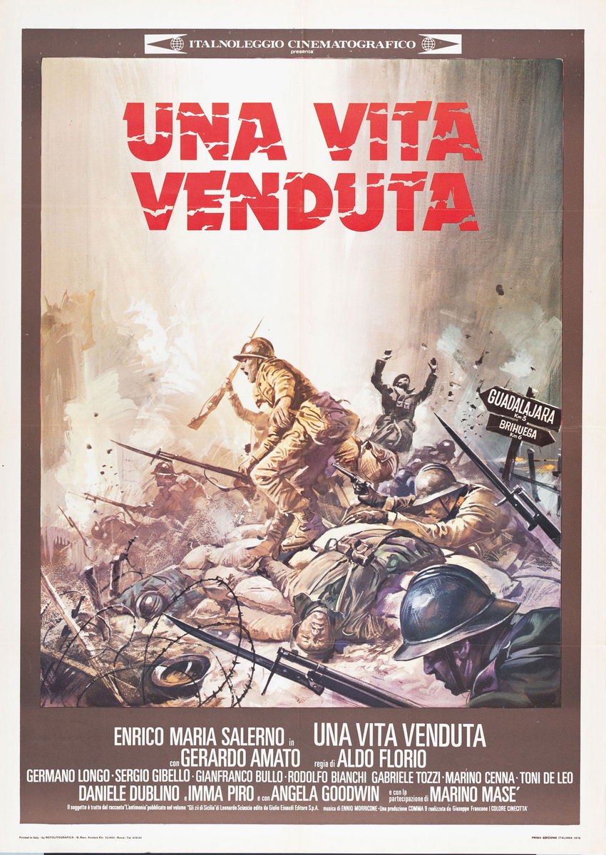 Una vita venduta - Manifesto 1