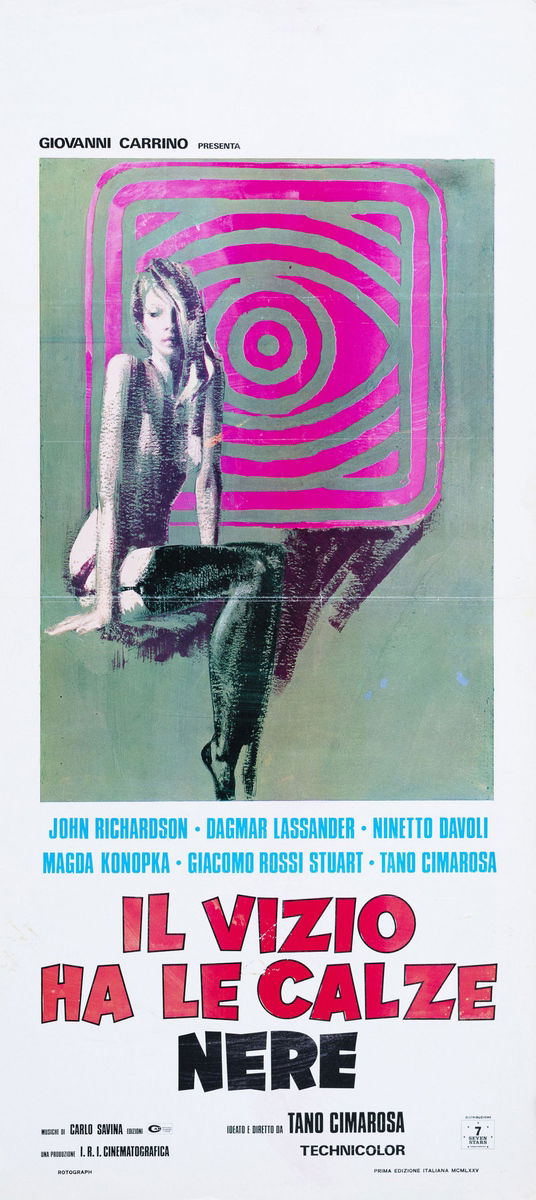 Reflections in Black - Lobby Card 1