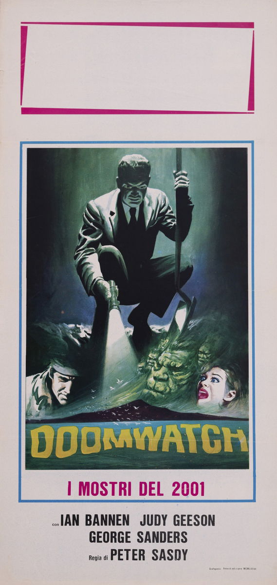 Doomwatch - I mostri del 2001 - Locandina 1